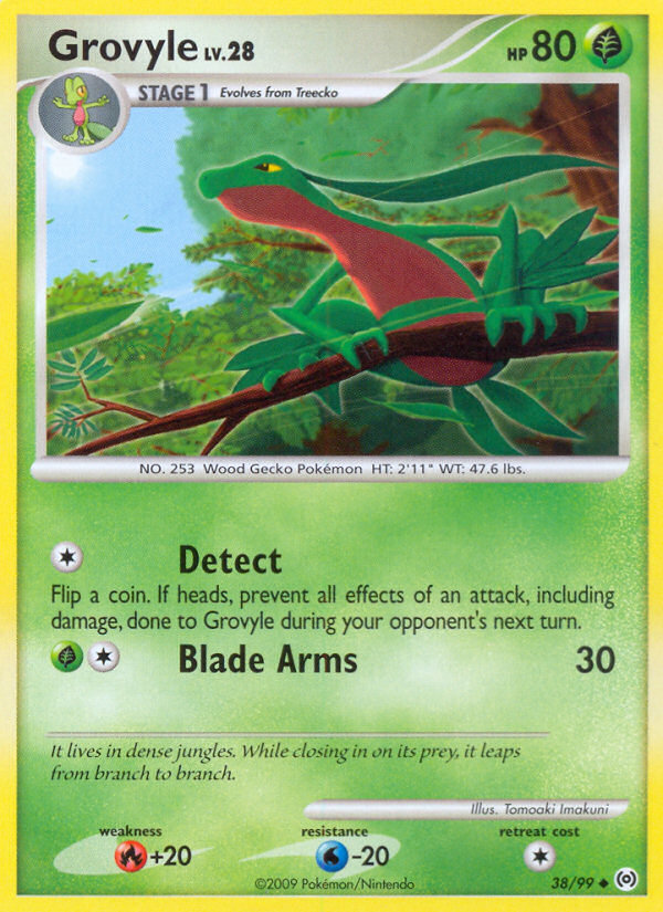 Grovyle card