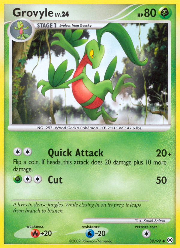 Grovyle card