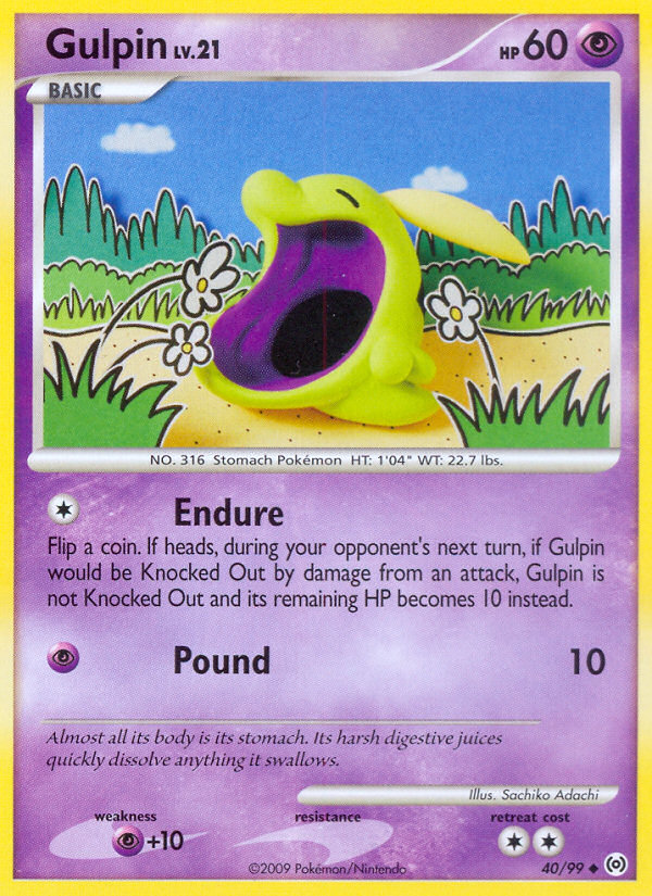 Gulpin card