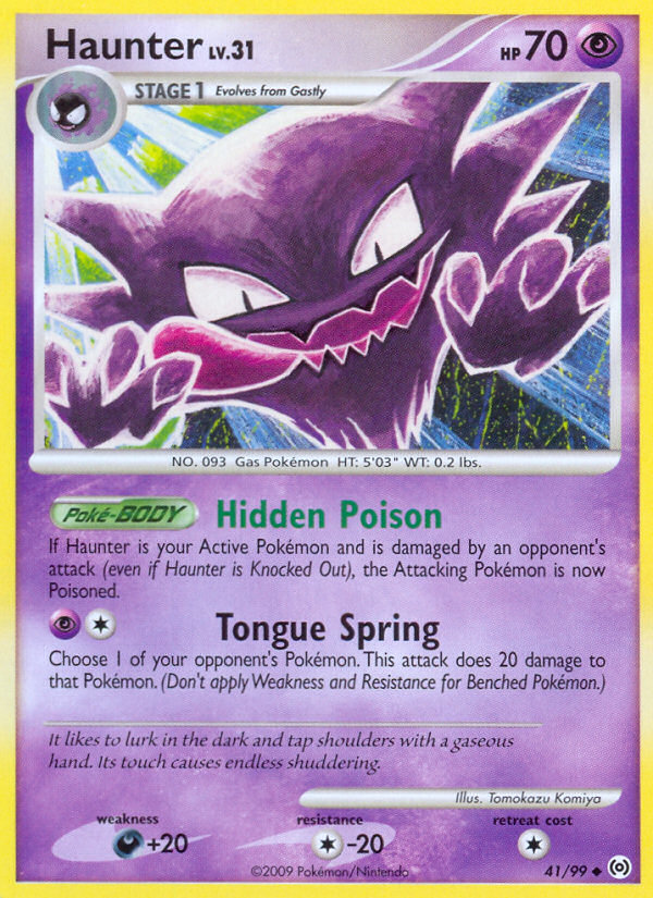 Haunter card