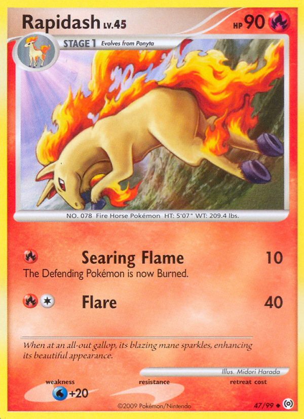 Rapidash card