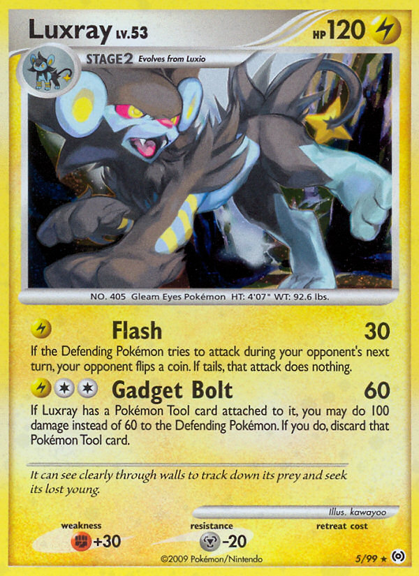 Luxray card