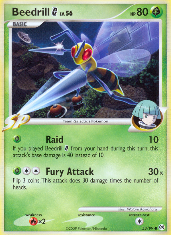 Beedrill G card