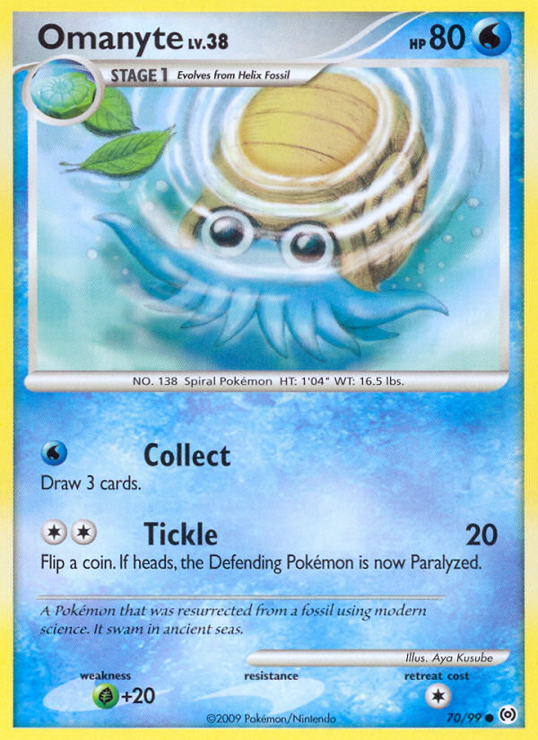 Omanyte card