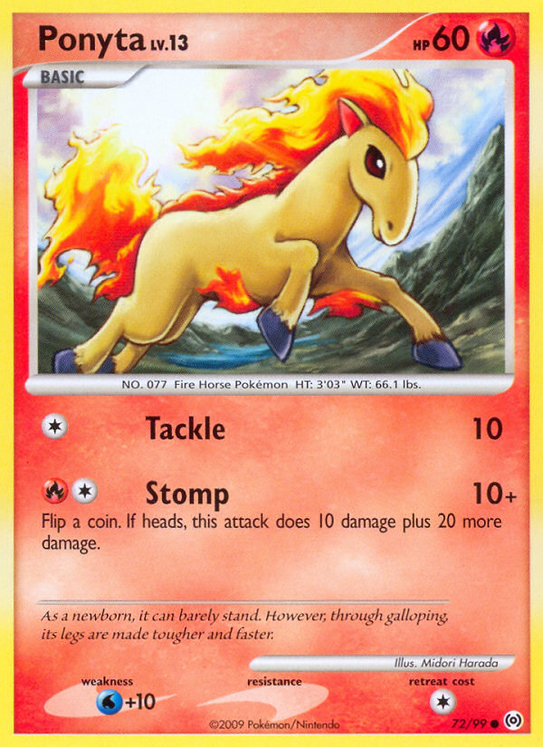 Ponyta card