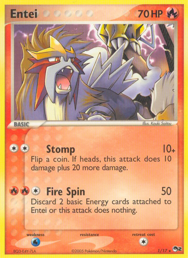 Entei card