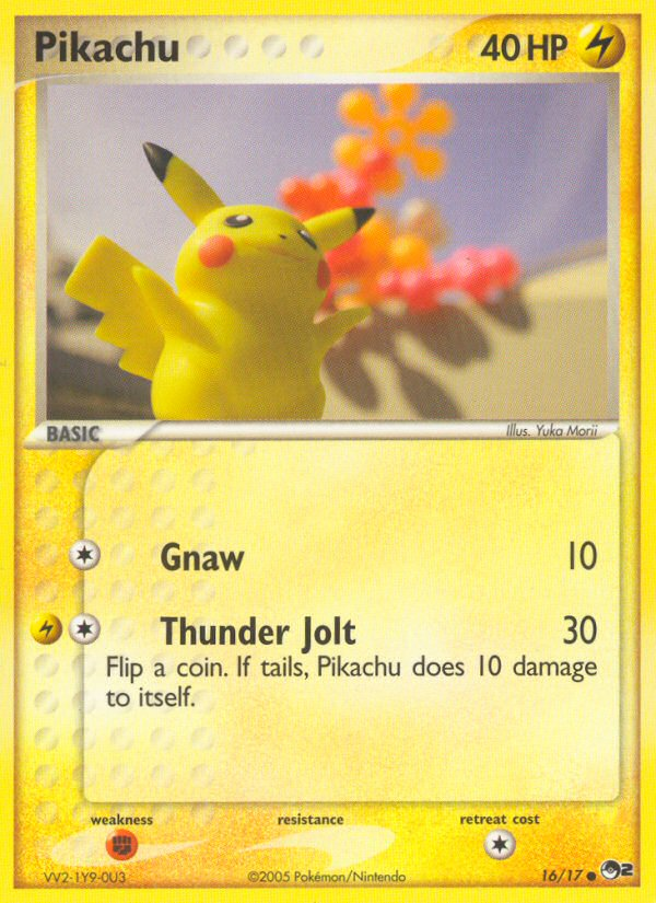 Pikachu card