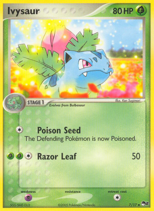 Ivysaur card