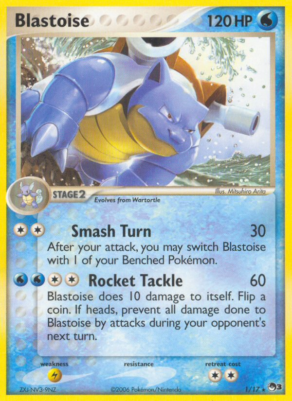 Blastoise card