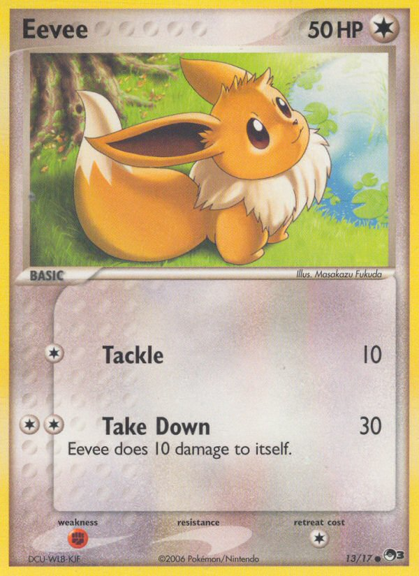 Eevee card