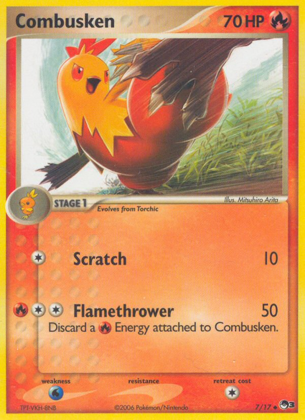 Combusken card