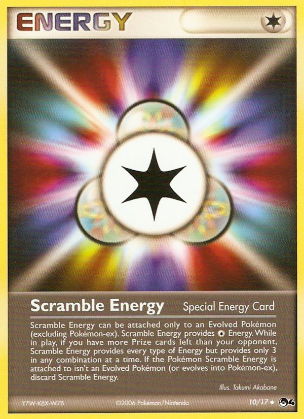 Scramble Energy card