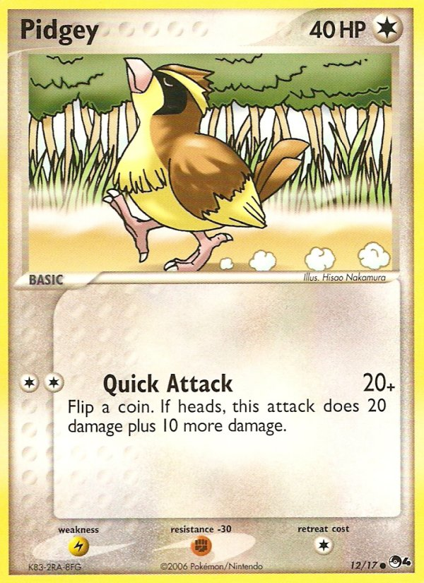 Pidgey card