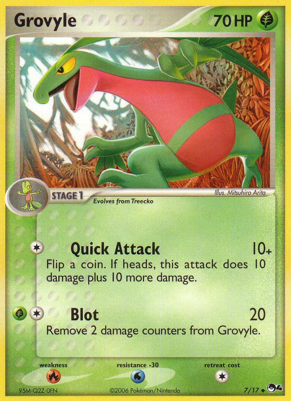 Grovyle card