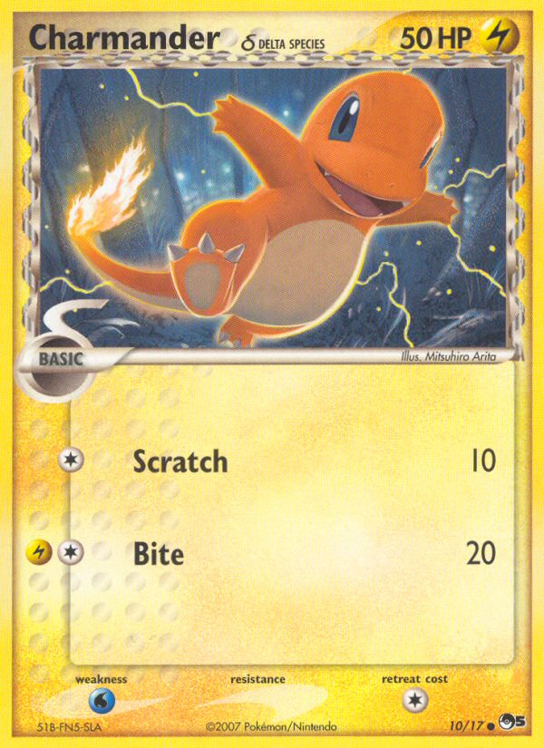 Charmander δ card