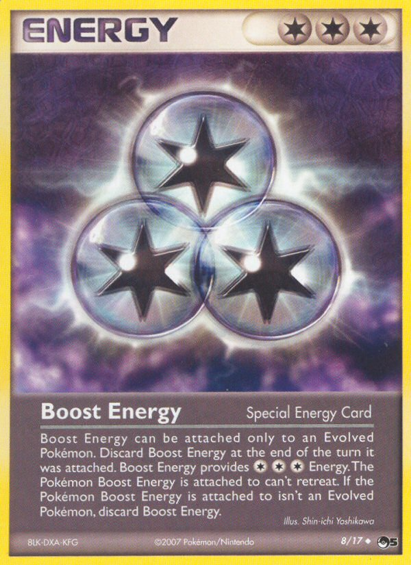 Boost Energy card