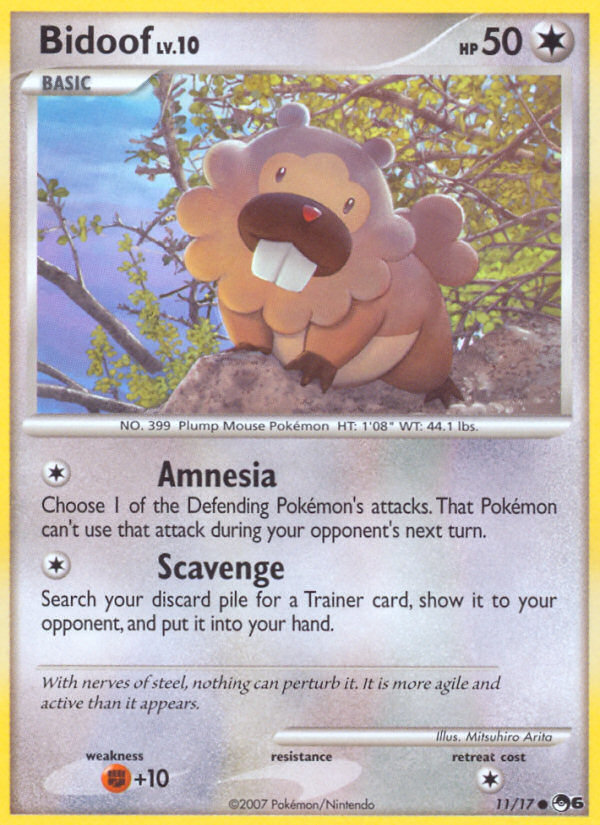 Bidoof card