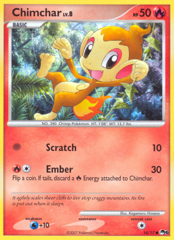 Chimchar card