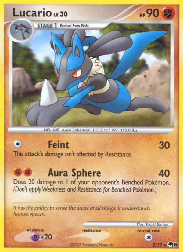 Lucario card