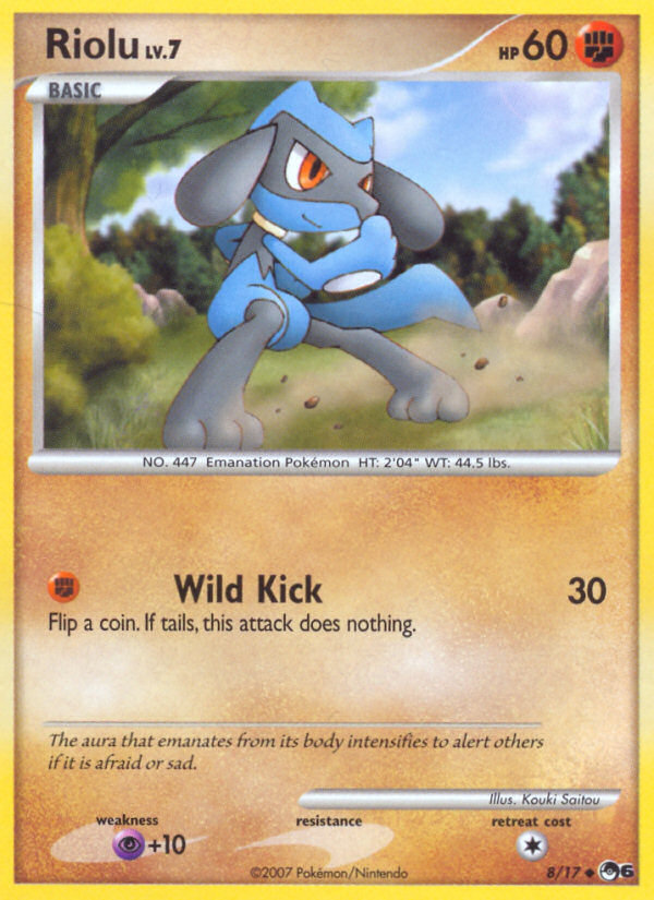 Riolu card