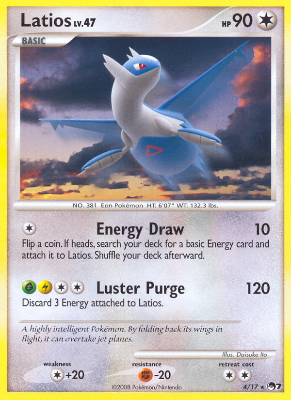 Latios card