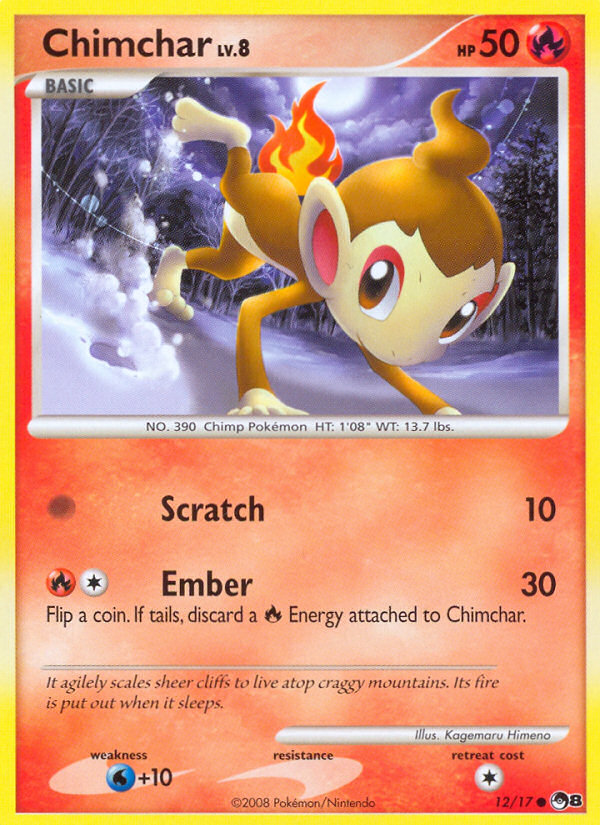 Chimchar card