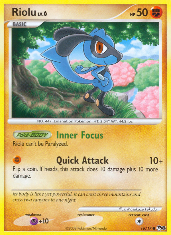 Riolu card