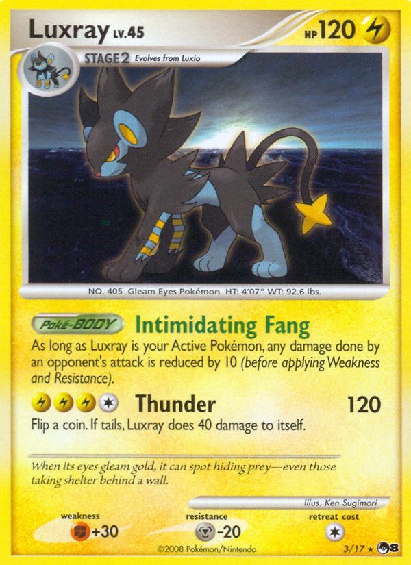 Luxray card