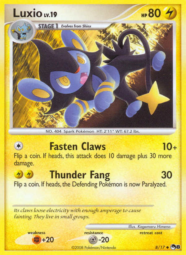 Luxio card