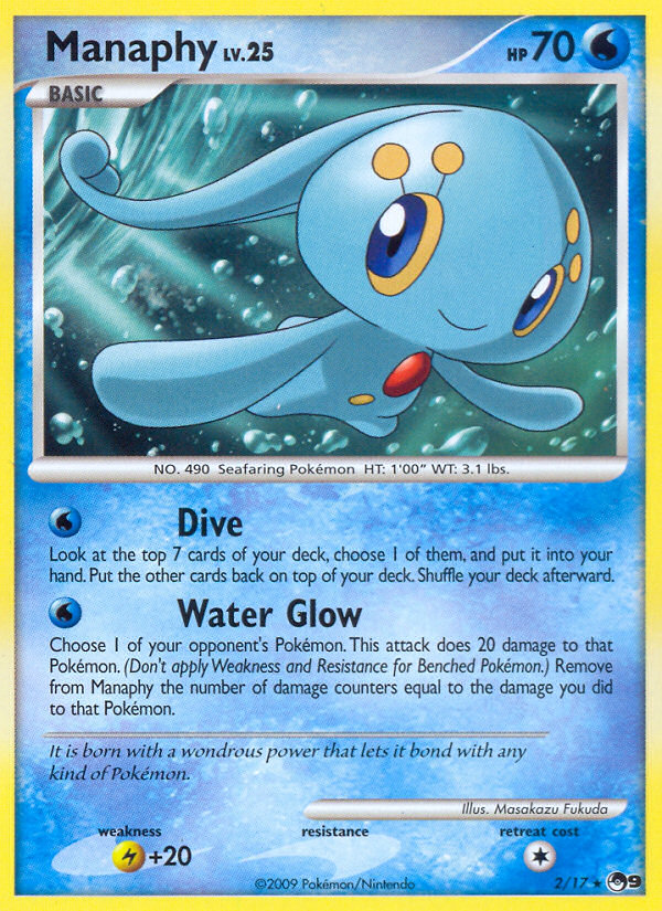 Manaphy card