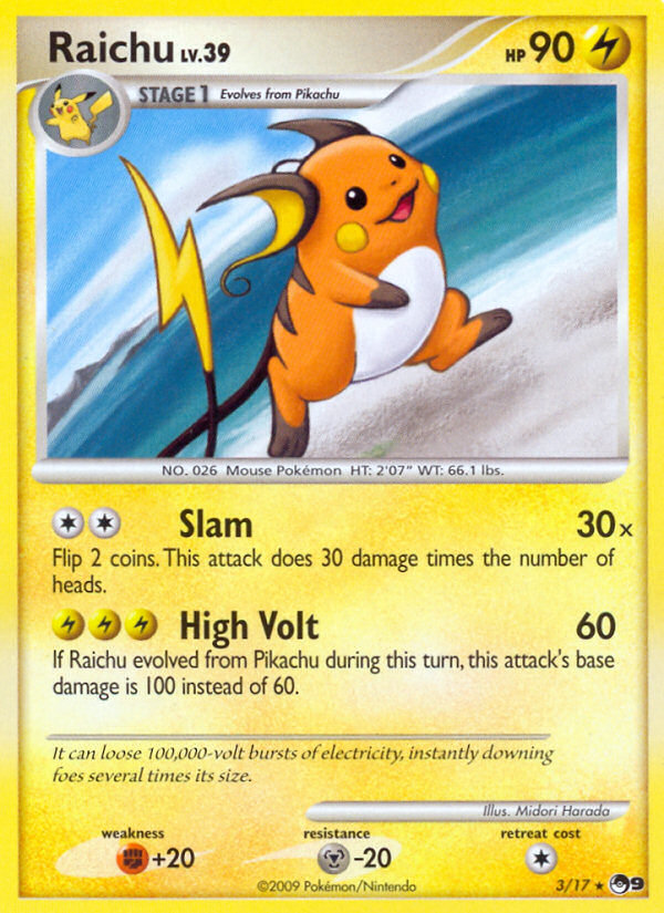 Raichu card