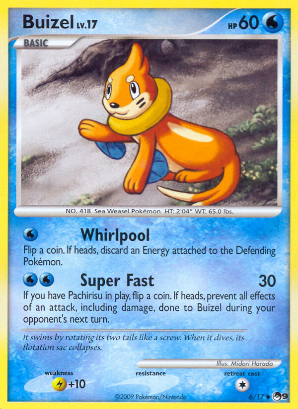 Buizel card