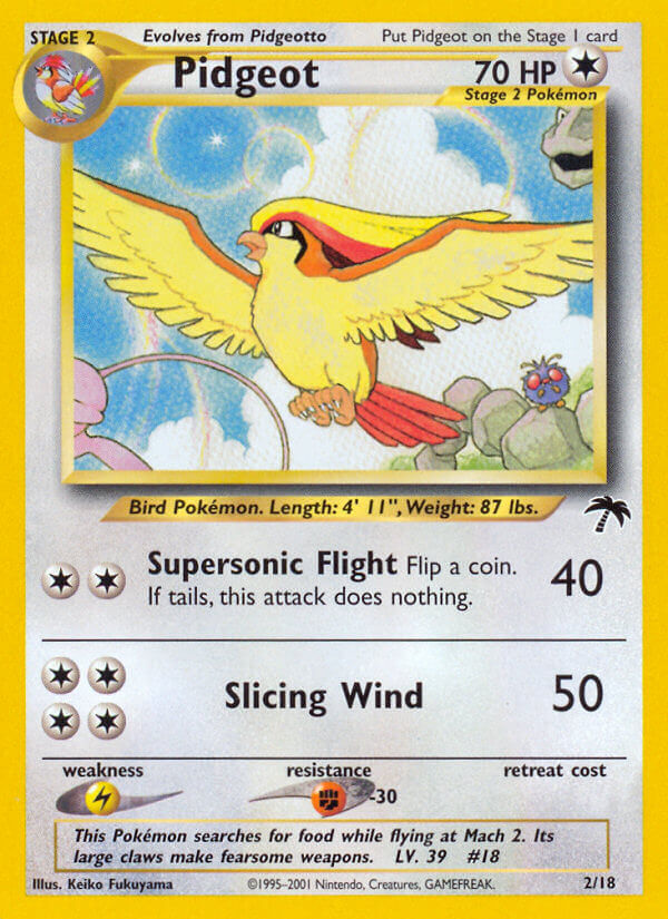 Pidgeot card