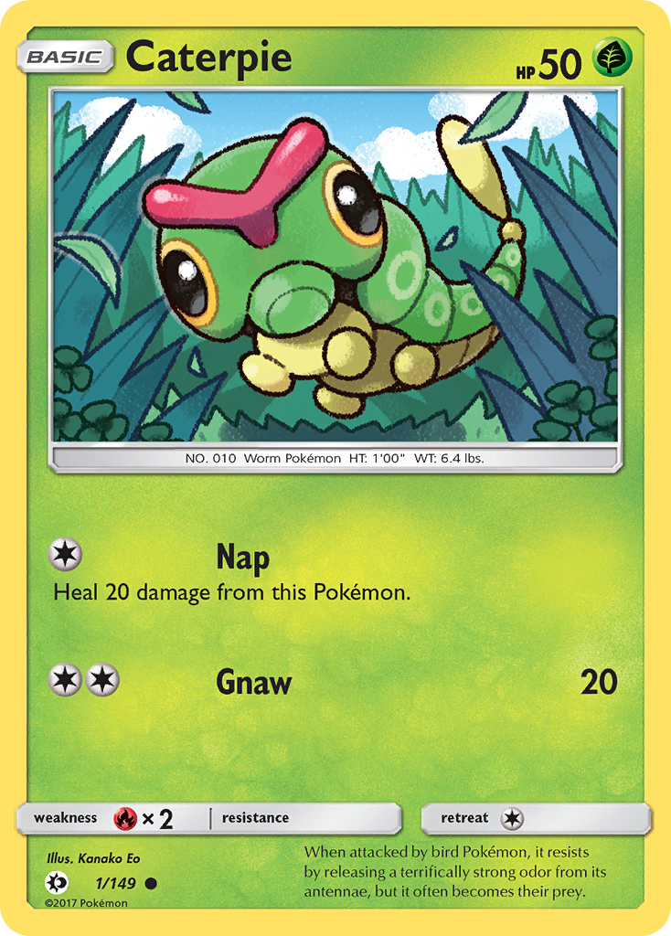 Caterpie card