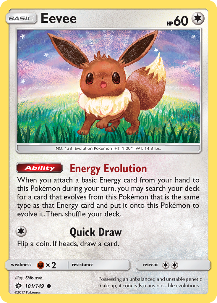 Eevee card