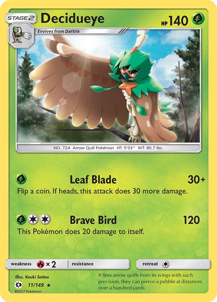 Decidueye card