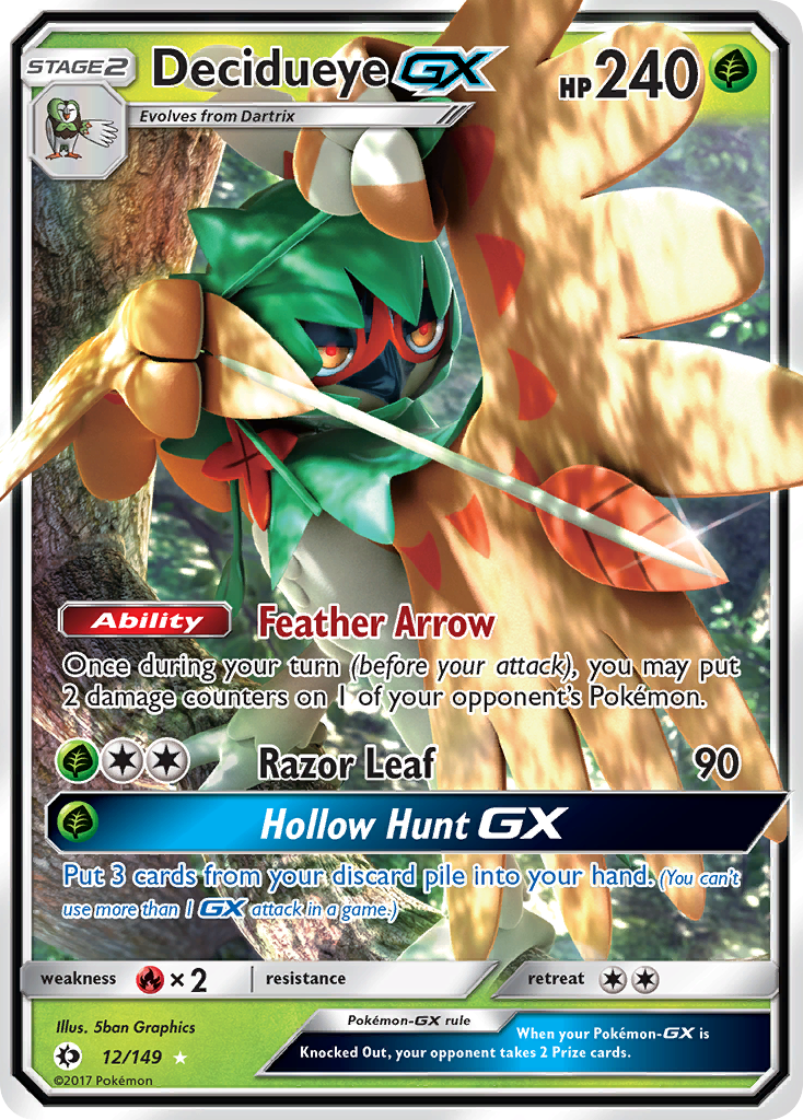 Decidueye GX card