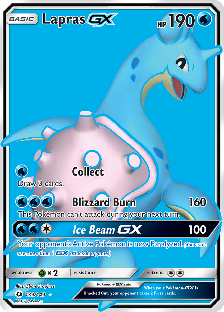 Lapras GX card