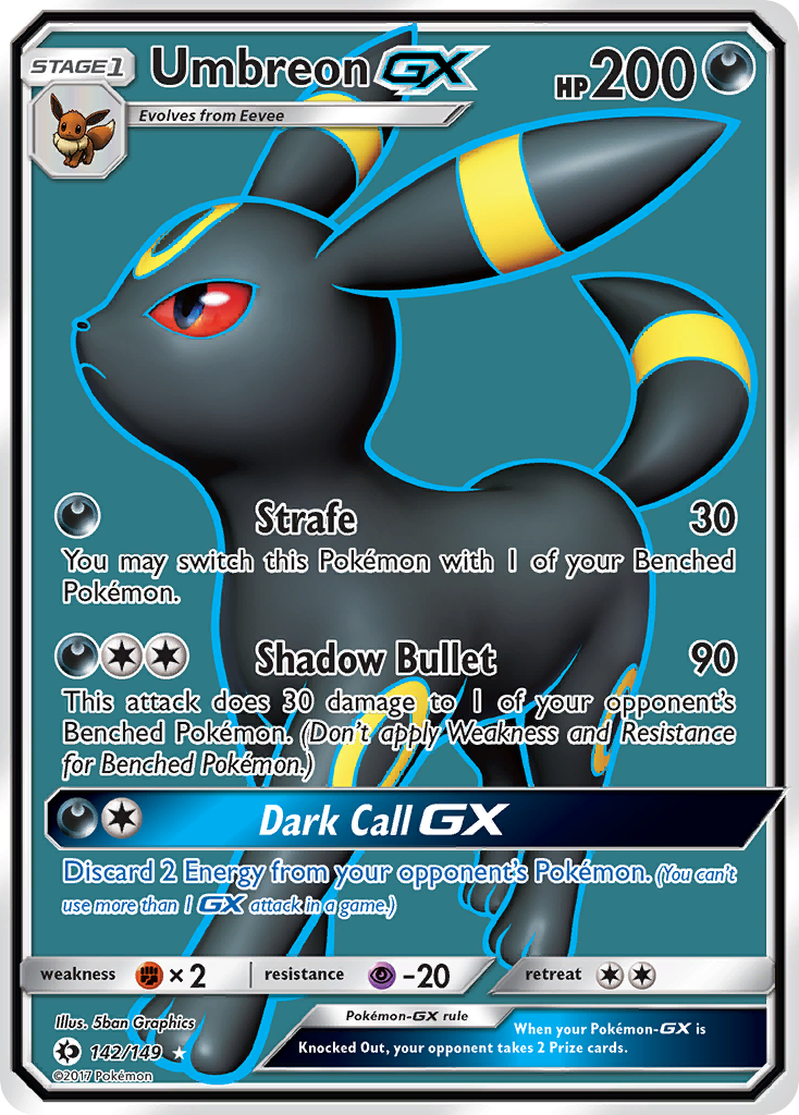 Umbreon GX card