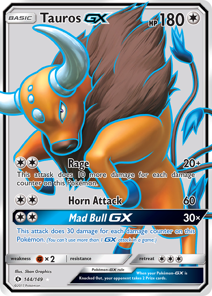 Tauros GX card