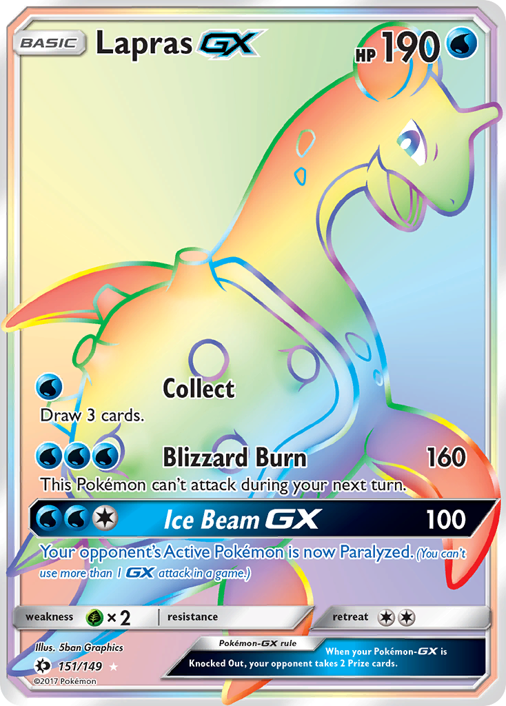 Lapras GX card