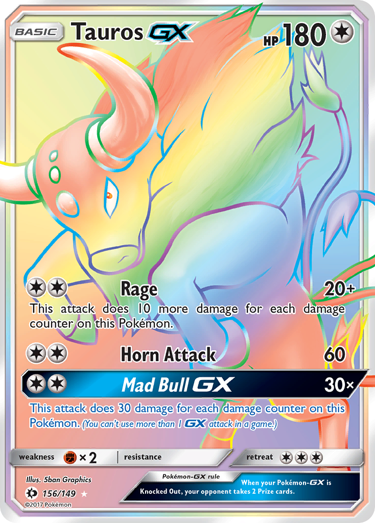 Tauros GX card