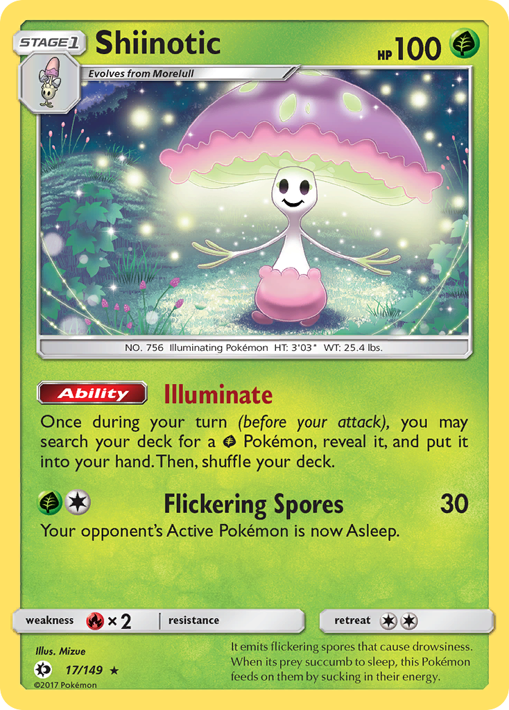 Shiinotic card