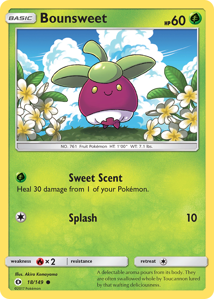 Bounsweet card