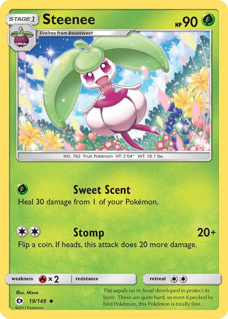 Steenee card