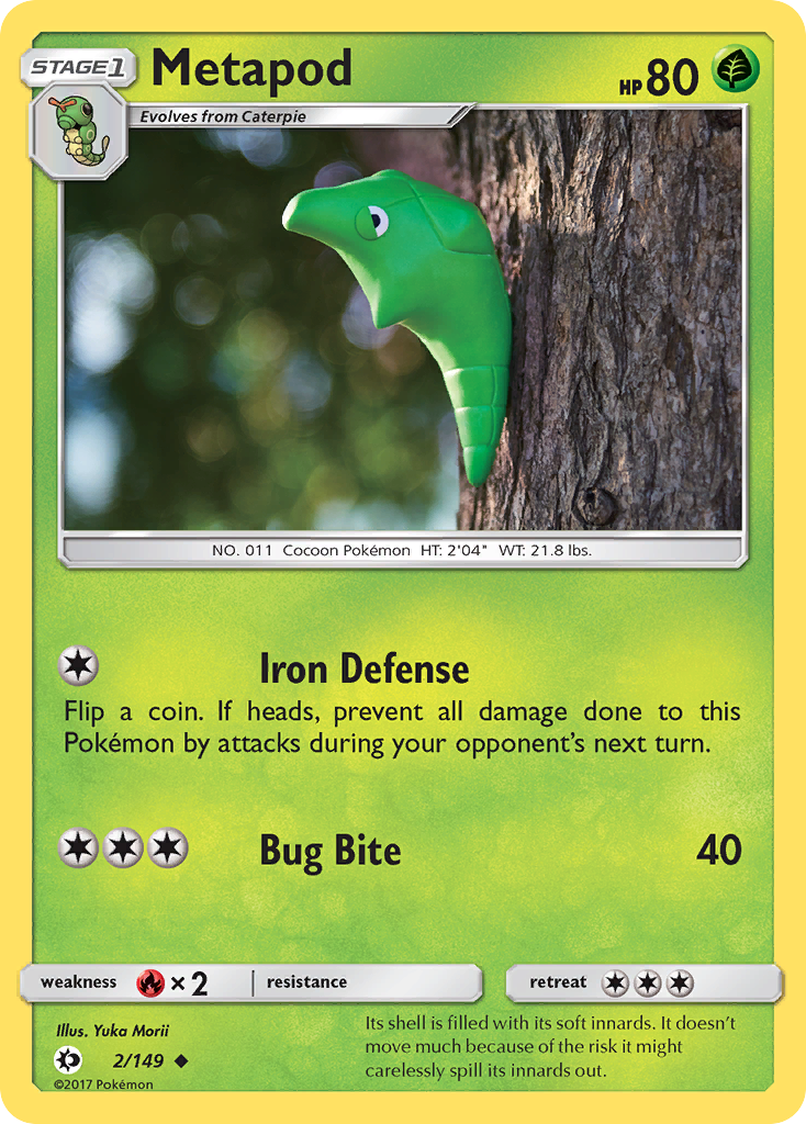 Metapod card