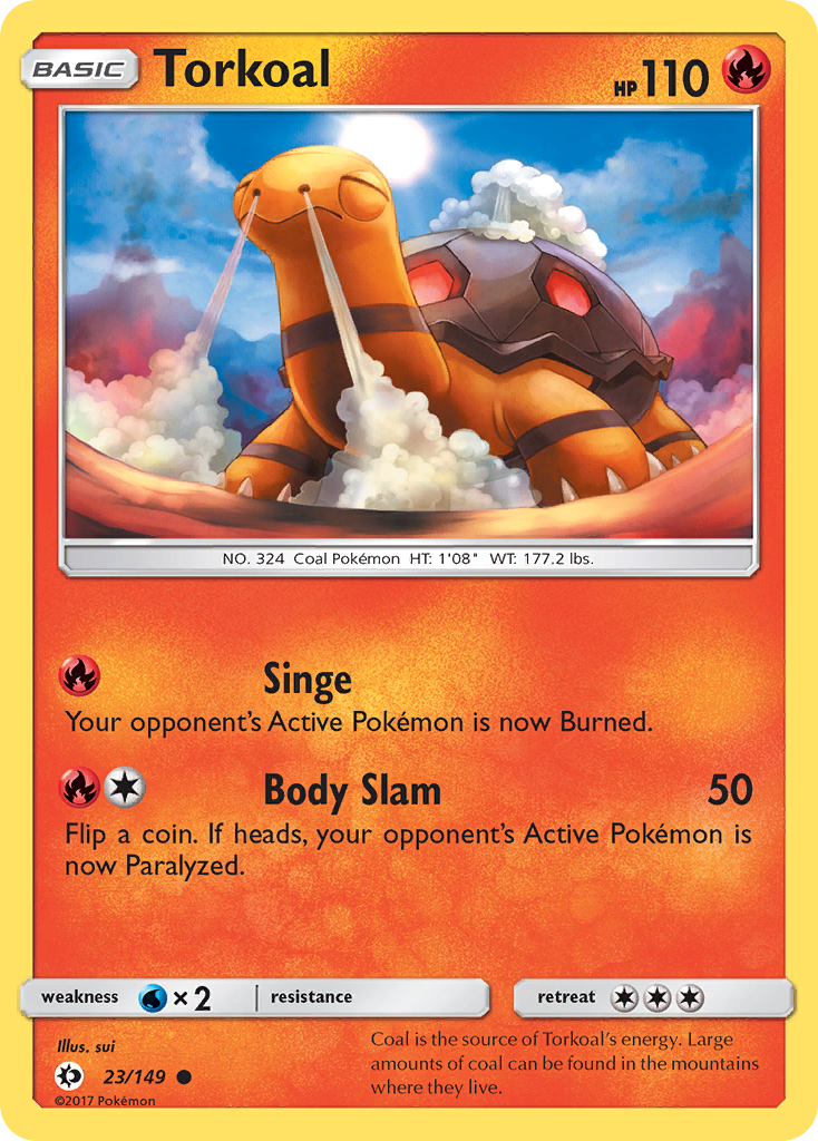 Torkoal card