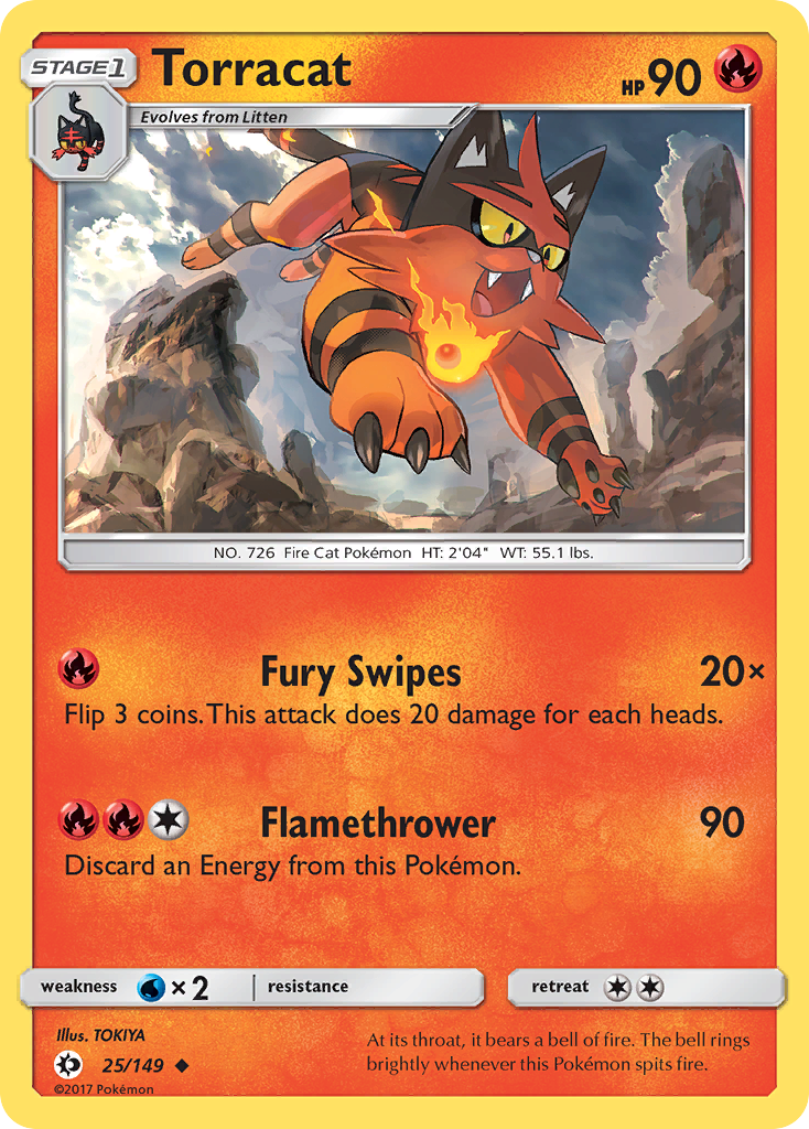 Torracat card