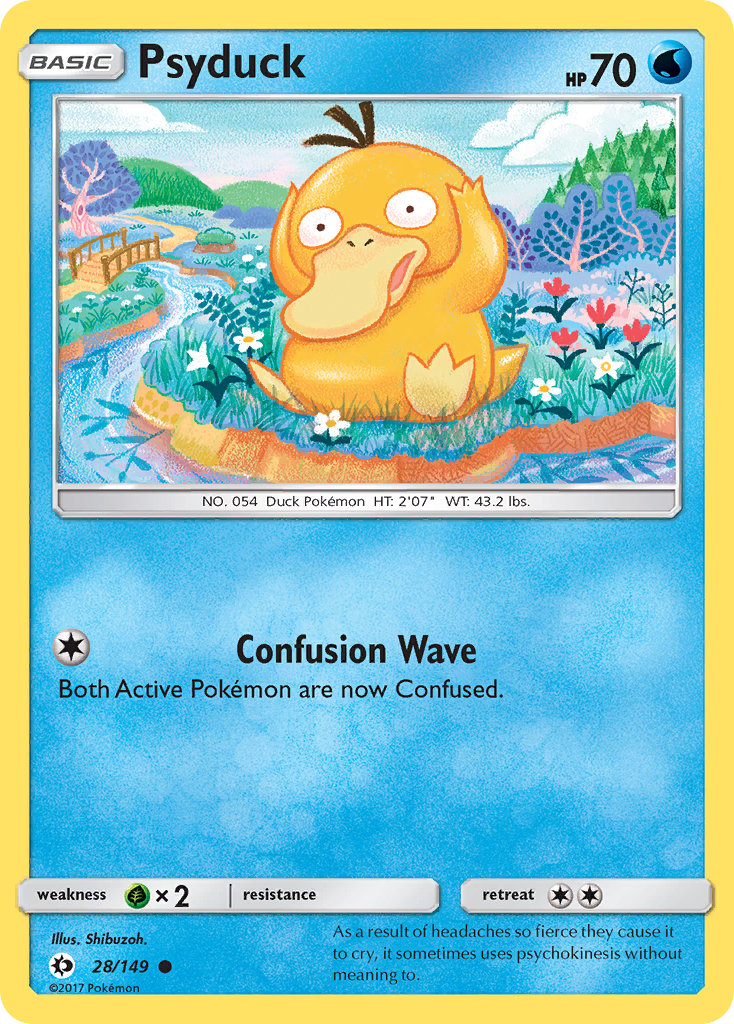 Psyduck card