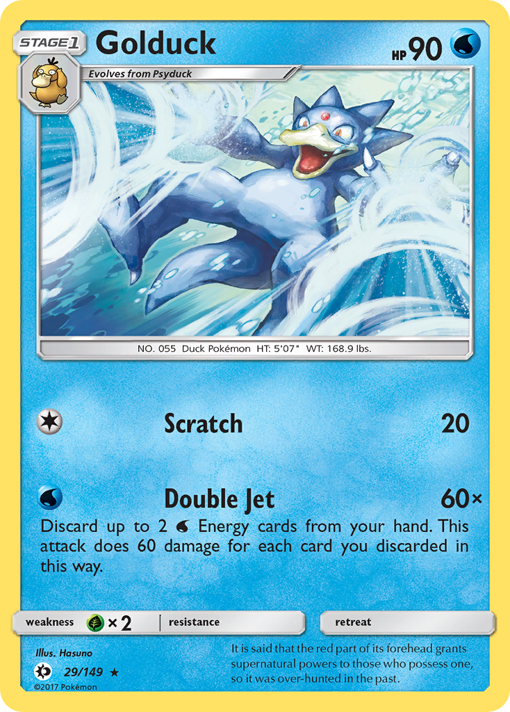 Golduck card